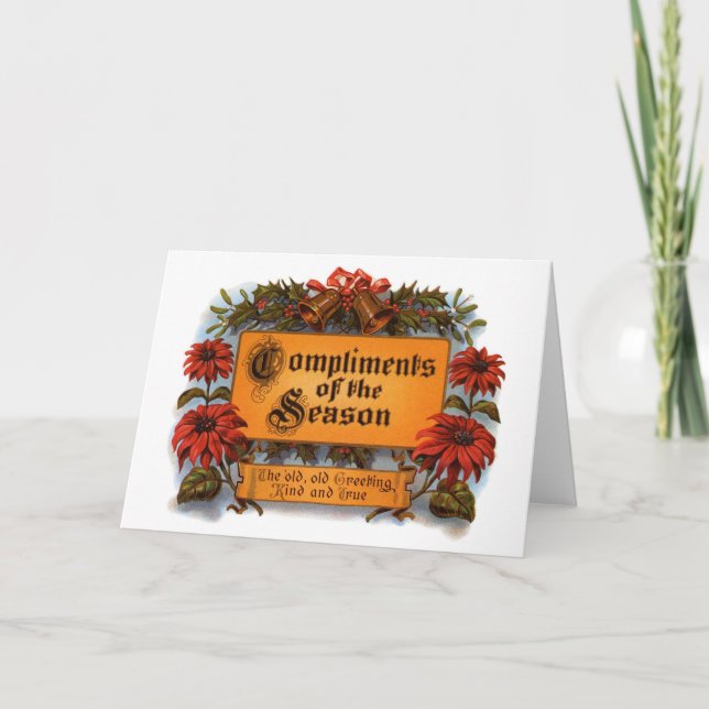 Compliments of the Season Card (Front)