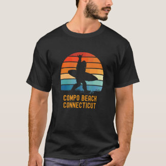 Compo Beach  Connecticut Sasquatch Souvenir T-Shirt