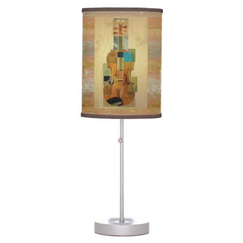 Composed Violin Table Lamp