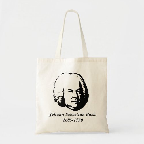 Composer _ Bach Tote Bag