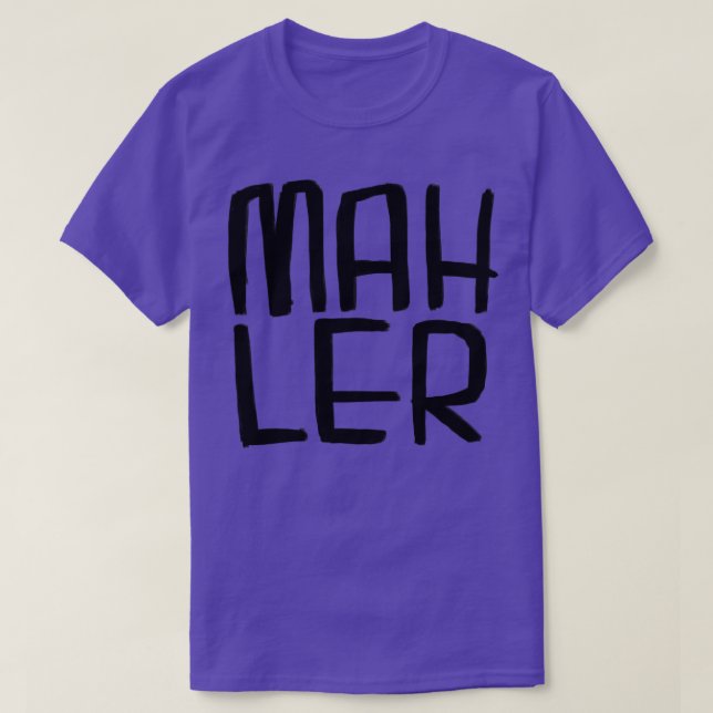 Composer Mahler T-Shirt (Design Front)