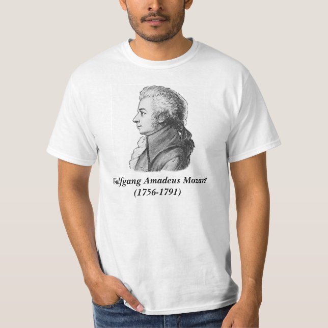 Composer - Mozart T-Shirt (Front)