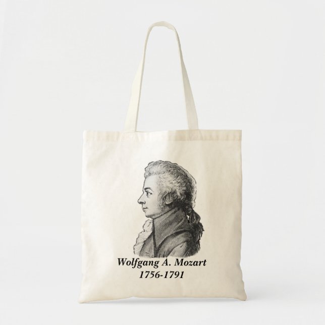 Composer - Mozart Tote Bag (Front)