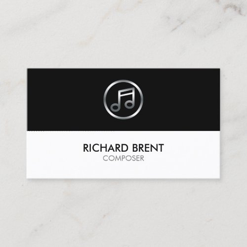 Composer Music Musician Business Card