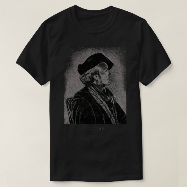 Composer Richard Wagner T-Shirt (Design Front)