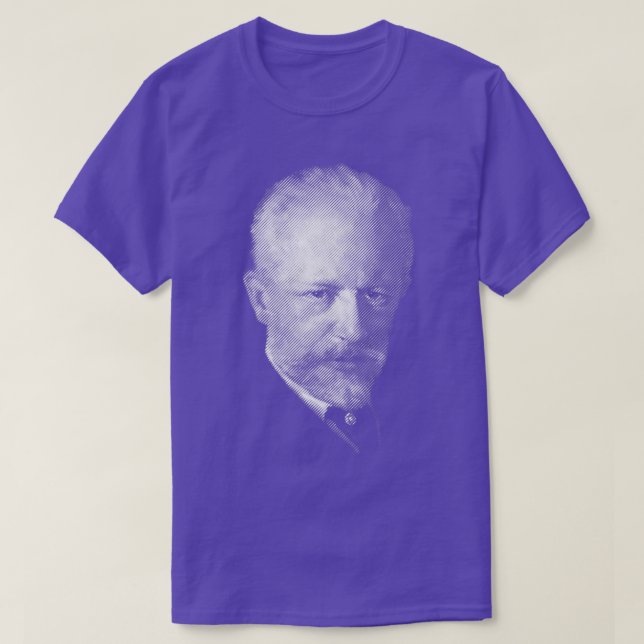composer Tchaikovsky  T-Shirt (Design Front)