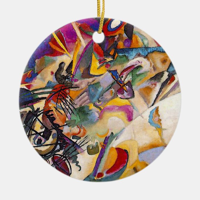 Composición siete de Wassily Kandinsky Ornaments Para Arbol De Navidad de