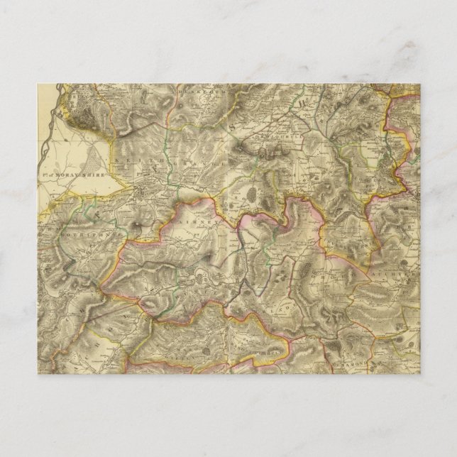 Composite Aberdeen, Banff 2 Postcard (Front)