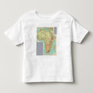 Composite Africa with shipping routes Toddler T-shirt