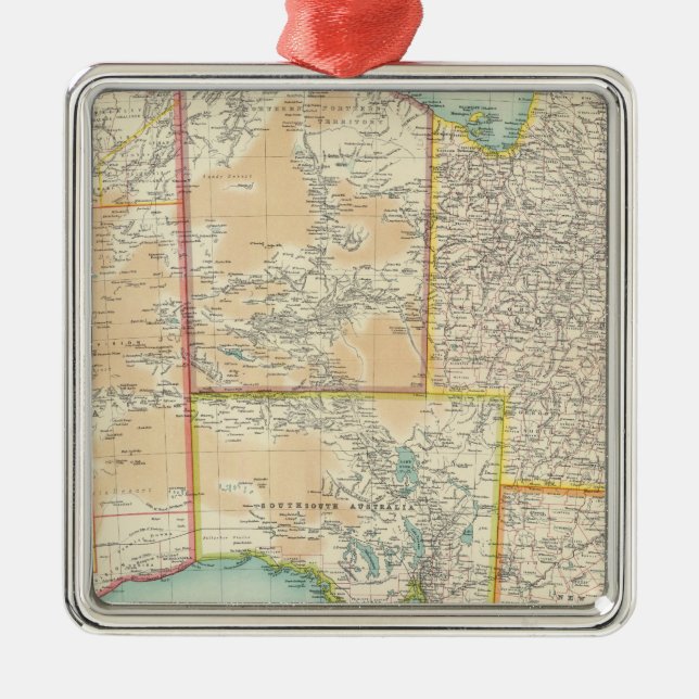 Composite Australia Metal Ornament (Front)