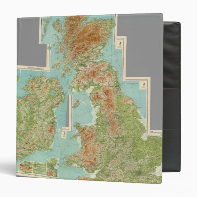 Composite British Isles 3 Ring Binder (Front/Inside)