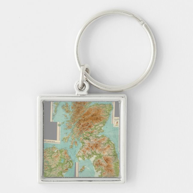 Composite British Isles Keychain (Front)