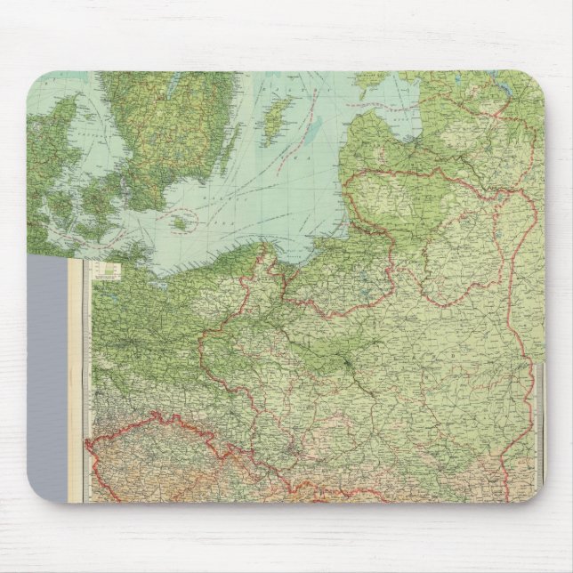 Composite Central Europe Mouse Pad (Front)