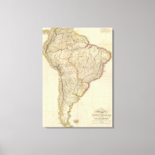 Composite Colombia Prima S America Canvas Print