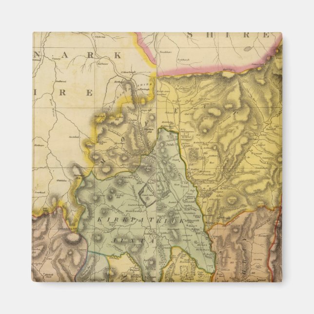 Composite Dumfriesshire 3 Magnet (Front)