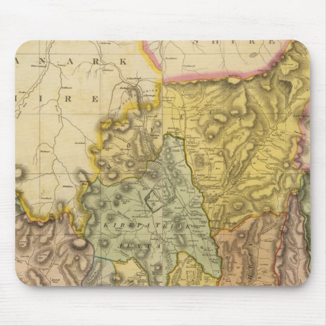 Composite Dumfriesshire 3 Mouse Pad (Front)