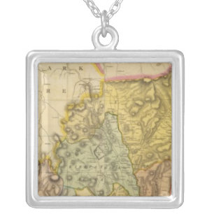 Composite Dumfriesshire 3 Silver Plated Necklace