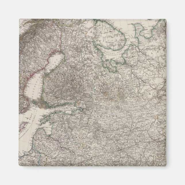 Composite Eastern Europe, Norway, Sweden Magnet (Front)