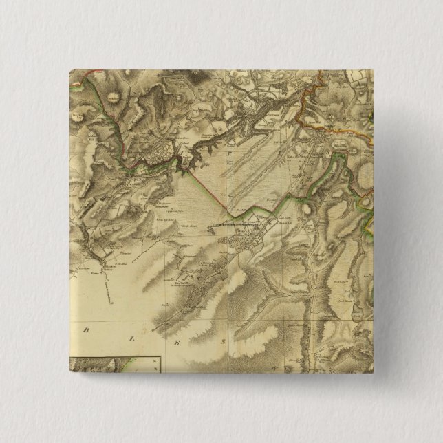 Composite Edinburgh Shire Pinback Button (Front)
