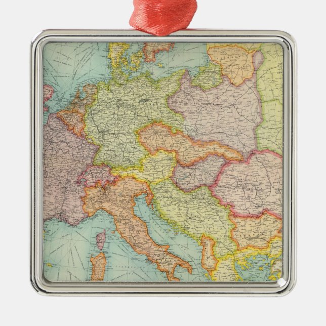 Composite Europe communications Metal Ornament (Front)