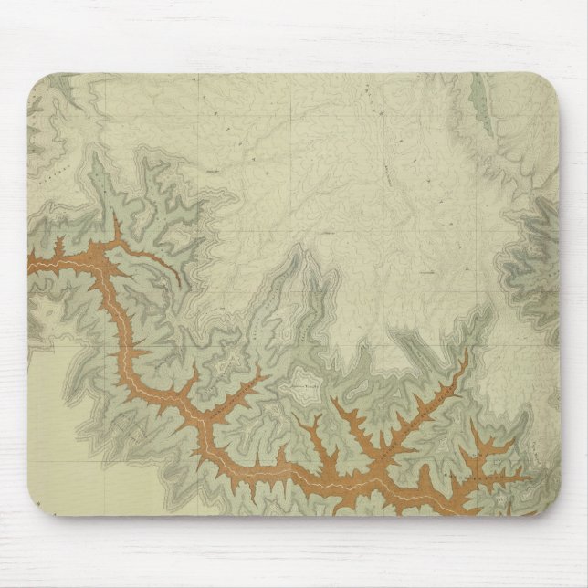 Composite Geologic map of Kaibab Plateau Mouse Pad (Front)
