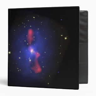Composite image of a galaxy cluster 3 ring binder