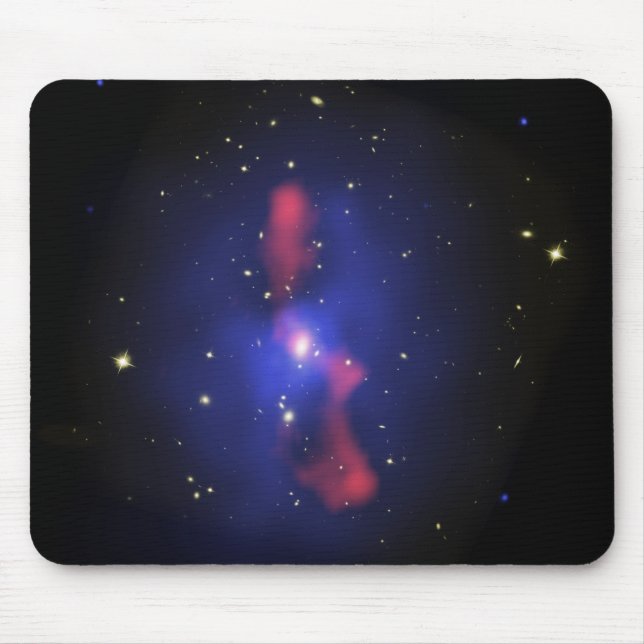 Composite image of a galaxy cluster mouse pad (Front)