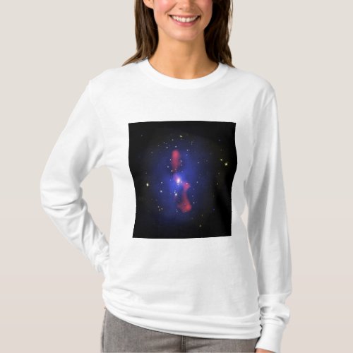 Composite image of a galaxy cluster T_Shirt