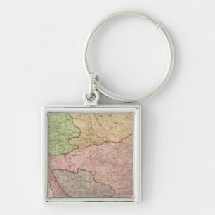 Composite India peninsula Keychain