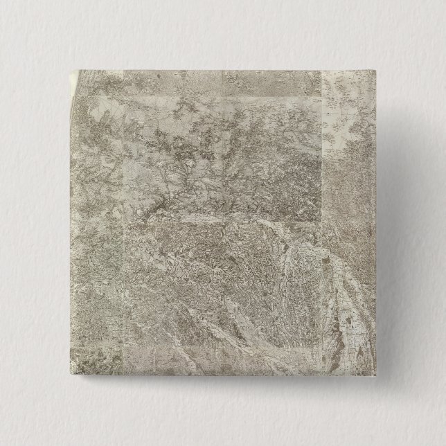 Composite Map of France 3 Button (Front)