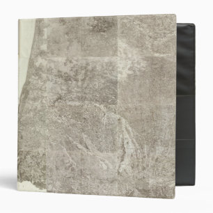 Composite Map of France 3 Ring Binder