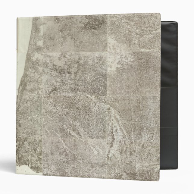 Composite Map of France 3 Ring Binder (Front/Inside)