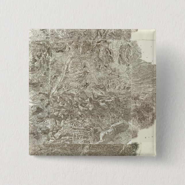 Composite Map of France Button (Front)