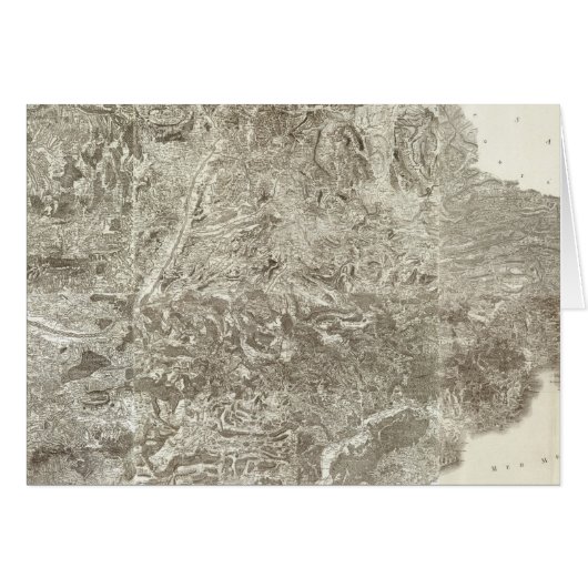 Composite Map of France Cards (Front Horizontal)