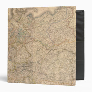 Composite Map of Germany 3 Ring Binder