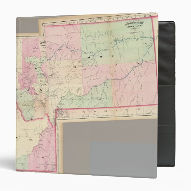 Composite Montana, Idaho 3 Ring Binder (Front/Inside)