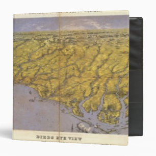 Composite Panorama of the Seat of War 3 Ring Binder