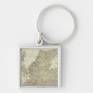 Composite Scotland or North Britain Keychain