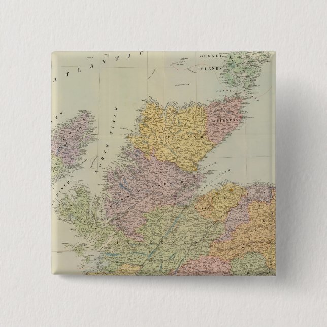 Composite Scotland Pinback Button (Front)