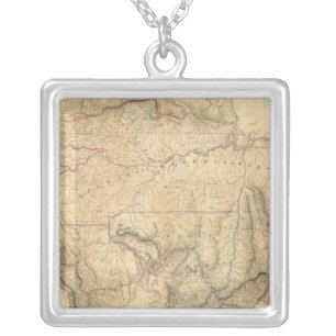 Composite South America 4 Silver Plated Necklace
