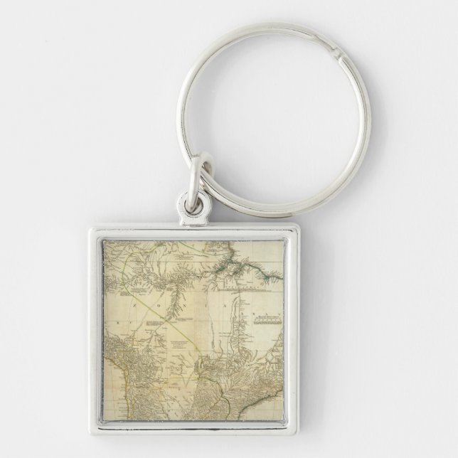Composite South America Keychain (Front)