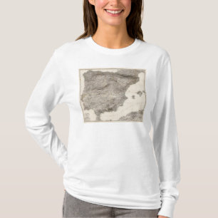 Composite Spanien, Portugal in 4 Blattern T-Shirt