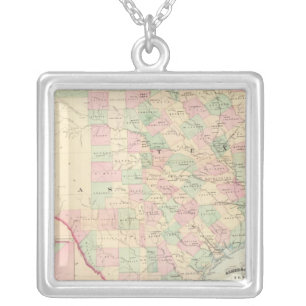 Composite Texas Silver Plated Necklace