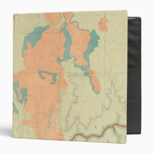 Composite Uinkaret Plateau North and South half 3 Ring Binder