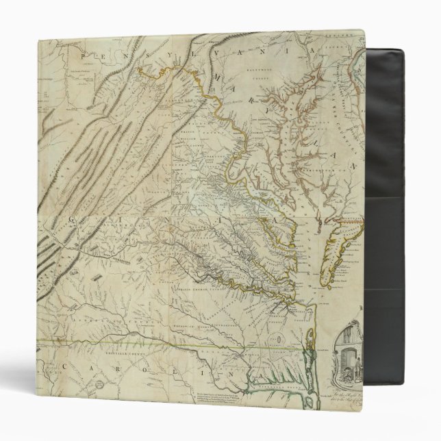 Composite Virginia 3 Ring Binder (Front/Inside)