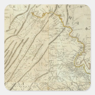 Composite Virginia Square Sticker