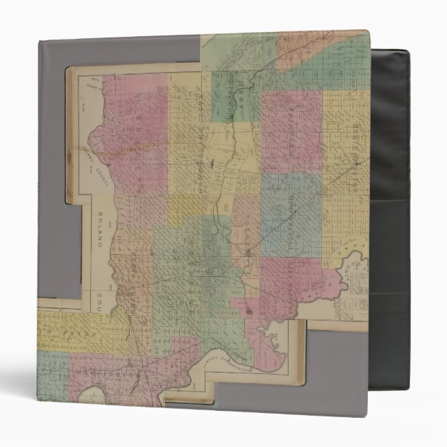 Composite Yolo County 3 Ring Binder (Front/Inside)