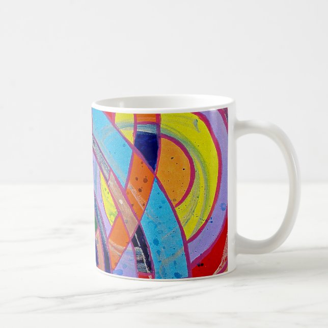 Composition #15 by Michael Moffa Coffee Mug (Right)