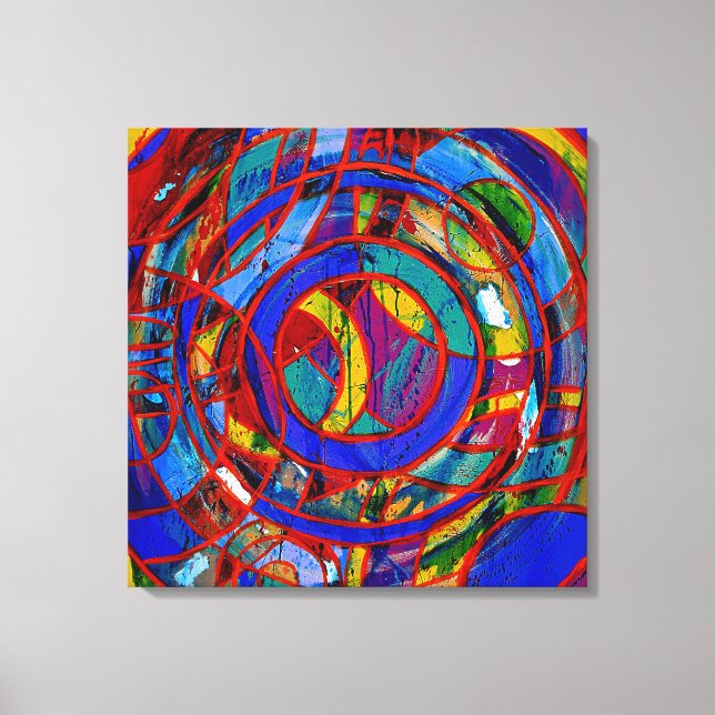 Composition #17 by Michael Moffa Canvas Print (Front)