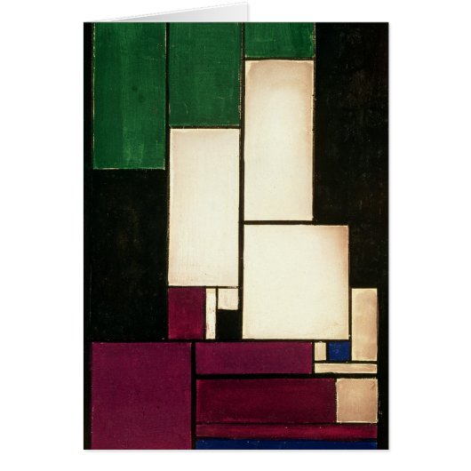 Composition, 1922 cards (Front)